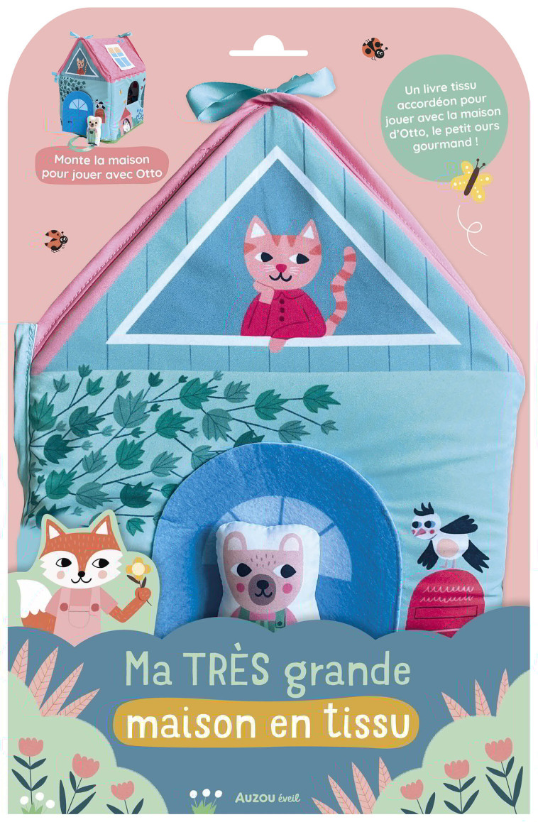 MA TRES GRANDE MAISON EN TISSU - CARLSLUND MICHELLE - AUZOU