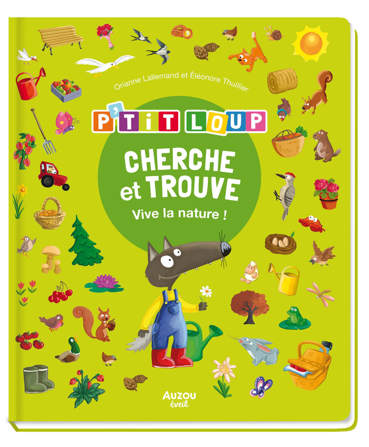 P'TIT LOUP - CHERCHE & TROUVE - VIVE LA NATURE ! NE - XXX - AUZOU