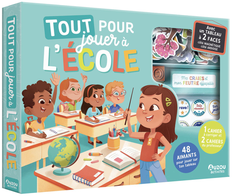 TOUT POUR JOUER A L'ECOLE - ROMATIF/PONNICK - AUZOU