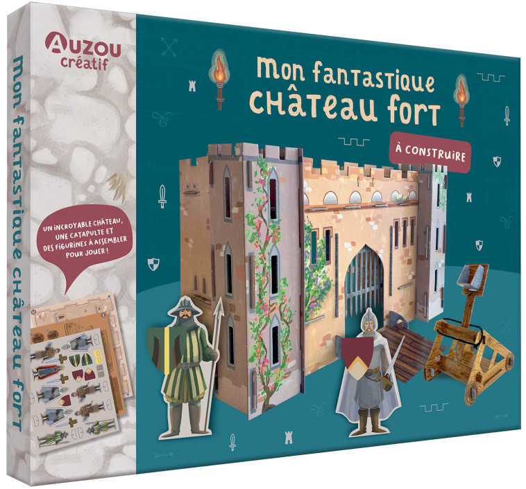 MON FANTASTIQUE CHATEAU FORT A CONSTRUIRE - LE LOARER/MALANDRINO - AUZOU