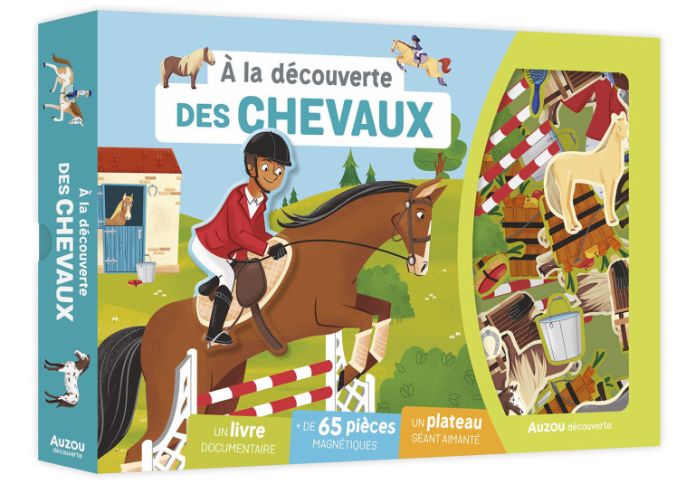 A LA DECOUVERTE DES CHEVAUX - AUBERT/CERATO - AUZOU