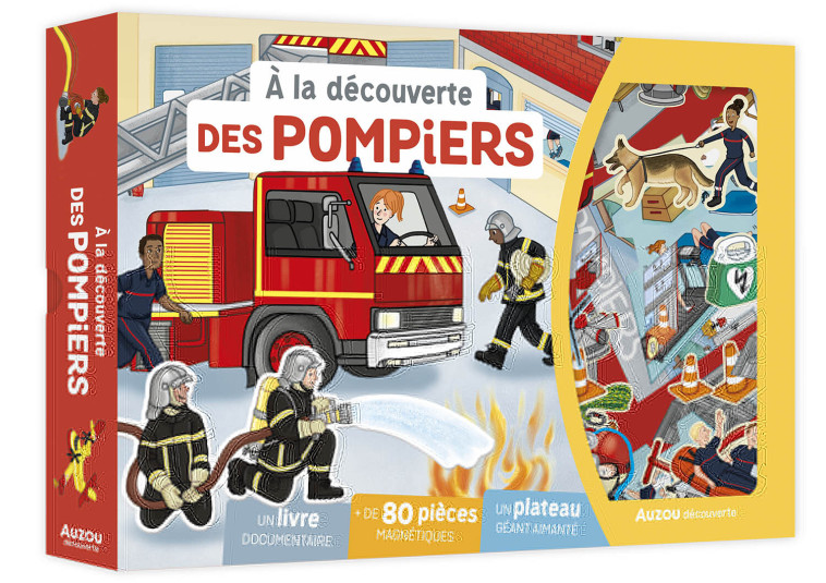 A LA DECOUVERTE DES POMPIERS - BLITMAN/MODESTE - AUZOU