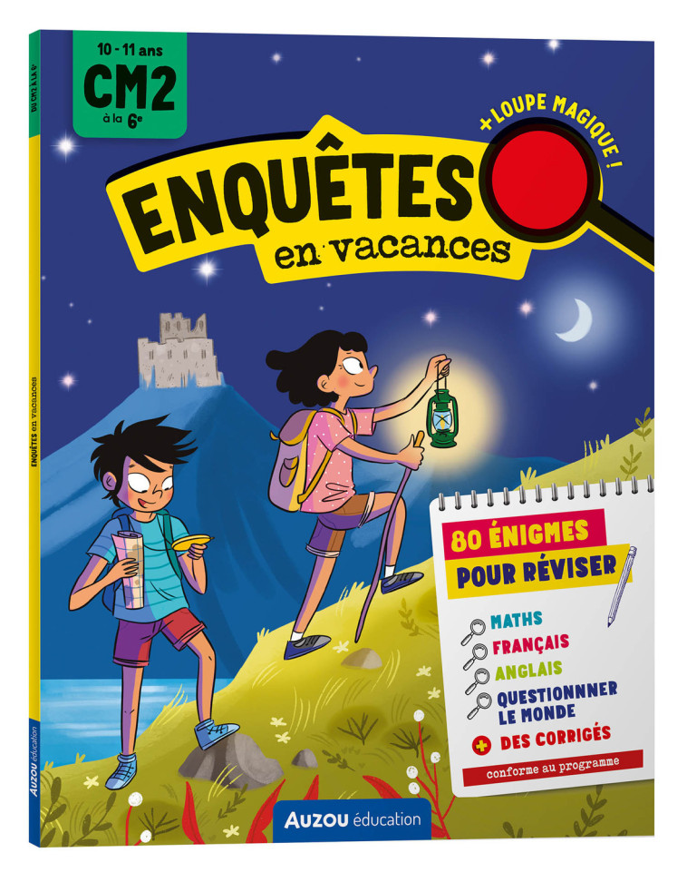 ENQUETES EN VACANCES - DU CM2 A LA 6E - XXX - AUZOU