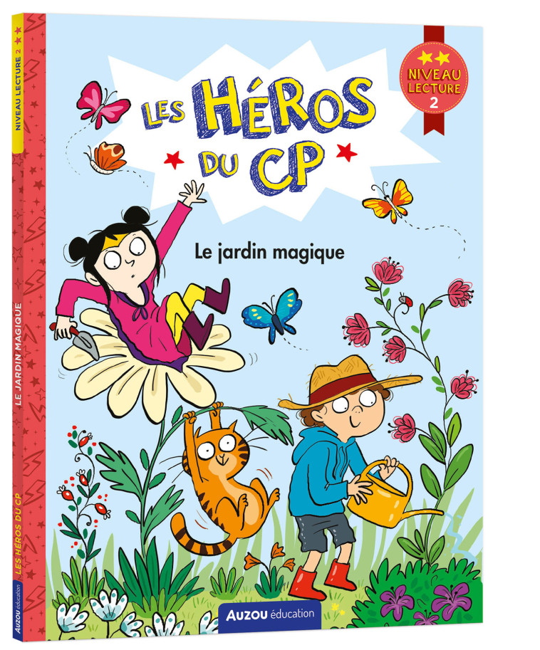 LES HEROS DU CP NIVEAU 2 LE JARDIN MAGIQUE - MARTINS/DREIDEMY - AUZOU