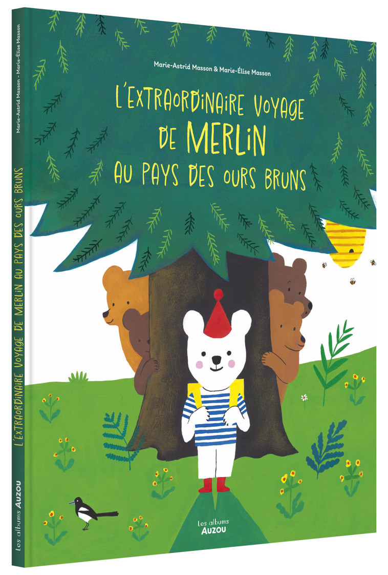 L'EXTRAORDINAIRE VOYAGE DE MERLIN AU PAYS DES OURS BRUNS - MASSON - AUZOU