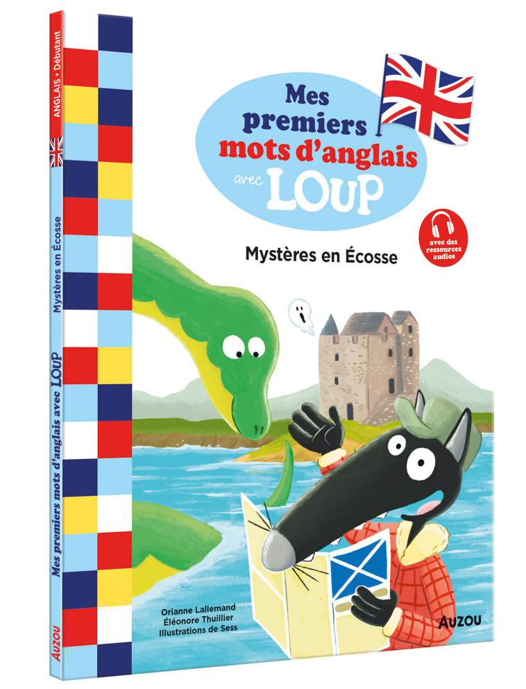 MYSTERES EN ECOSSE - MES PREMIERS MOTS D'ANGLAIS AVEC LOUP - LALLEMAND/THUILLIER - AUZOU