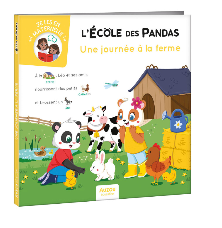 L'ECOLE DES PANDAS - UNE JOURNEE A LA FERME - BUTET/MIRABEL - AUZOU