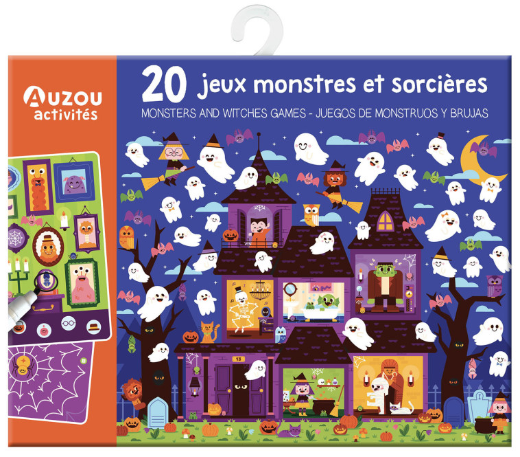 20 JEUX MONSTRES ET SORCIERES - PRETEND FRIENDS - AUZOU