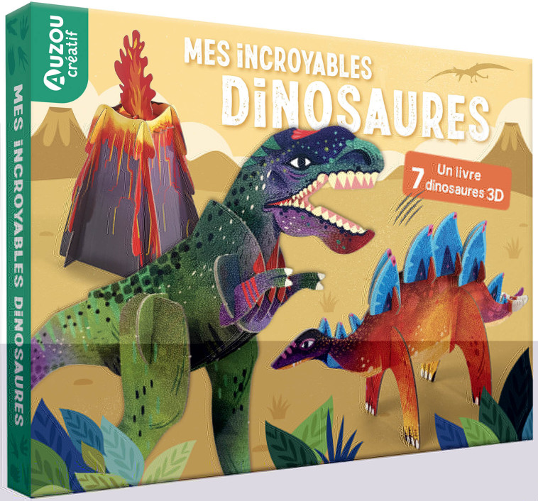 MES INCROYABLES DINOSAURES - GUESNE/MLLE HIPOLYTE - AUZOU