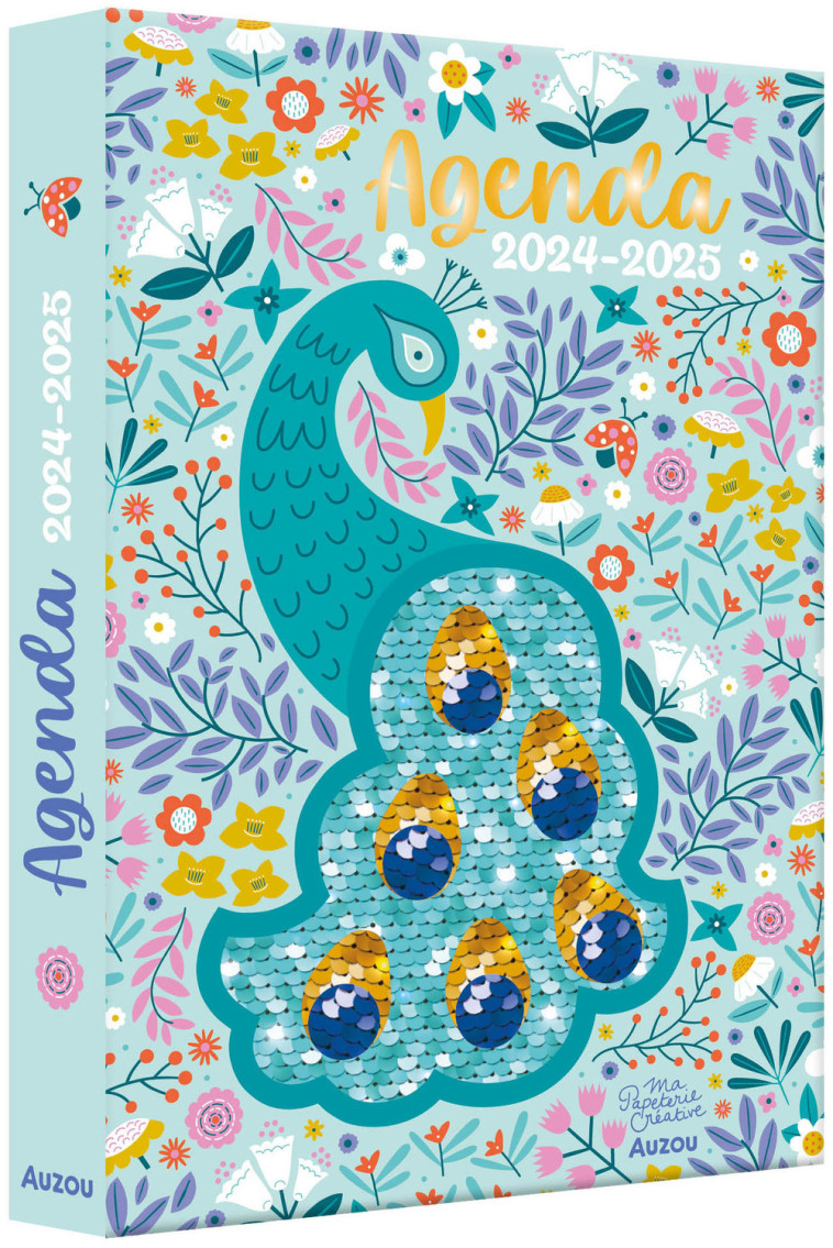 MON AGENDA CREATIF SEQUINS REVERSIBLES - DEEGAN ANNA - AUZOU