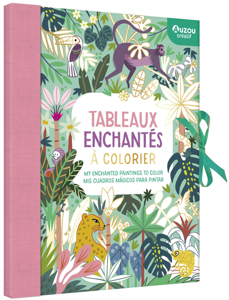 TABLEAUX ENCHANTES A COLORIER -  - AUZOU