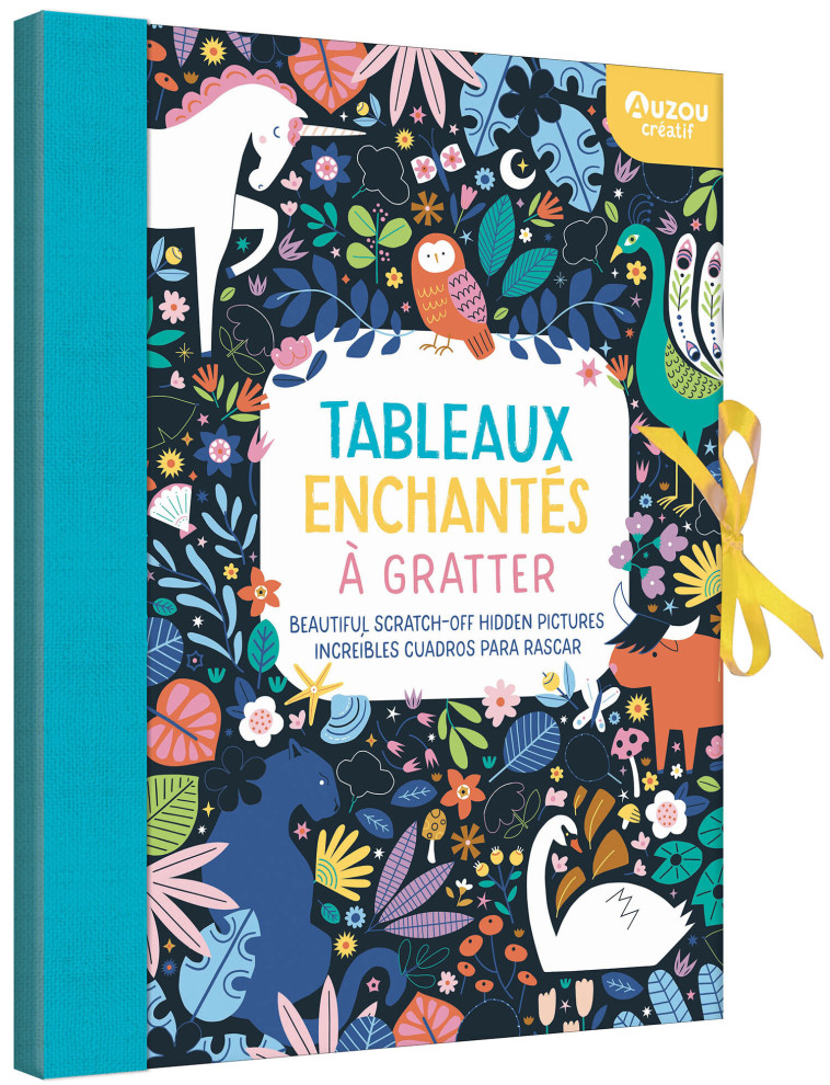 TABLEAUX ENCHANTES A GRATTER - DEEGAN ANNA - AUZOU