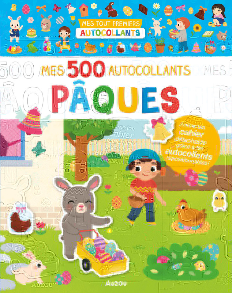 MES 500 AUTOCOLLANTS PAQUES - WU YI-HSUAN - AUZOU