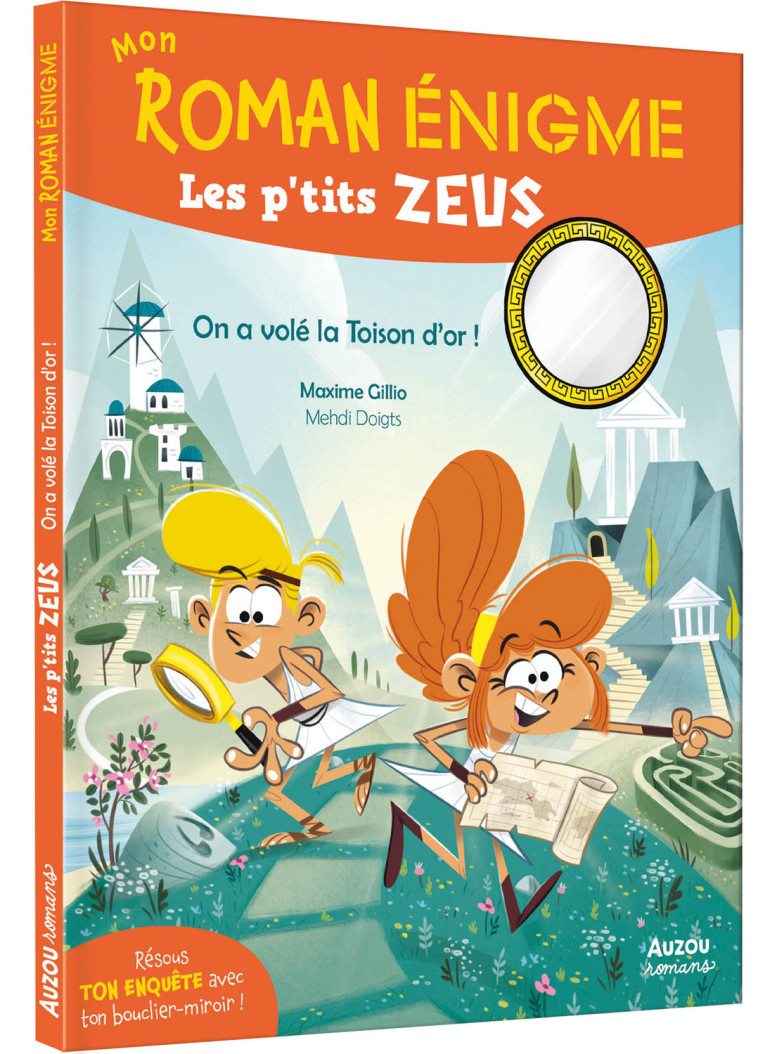 LES P TITS ZEUS ON A VOLE LA TOISON D'OR ! - GILLIO/MEHDI DOIGTS - AUZOU