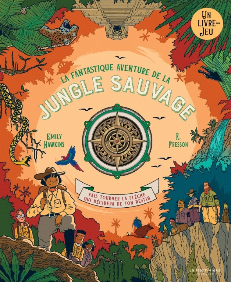 LA FANTASTIQUE AVENTURE DE LA JUNGLE SAUVAGE - HAWKINS/FRESSON - MARTINIERE J