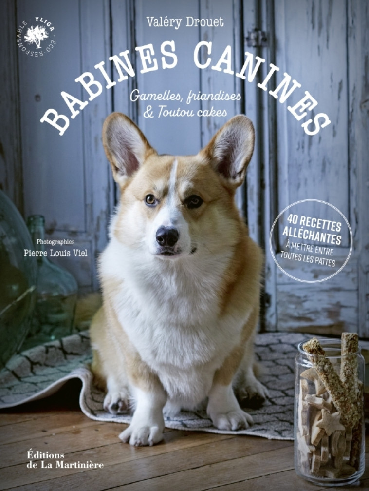 BABINES CANINES. PATES, GAMELLES, FRIANDISES ET TOUTOU CAKES (40 RECETTES ALLECHANTES A METTRE ENTRE - DROUET/VIEL - MARTINIERE BL