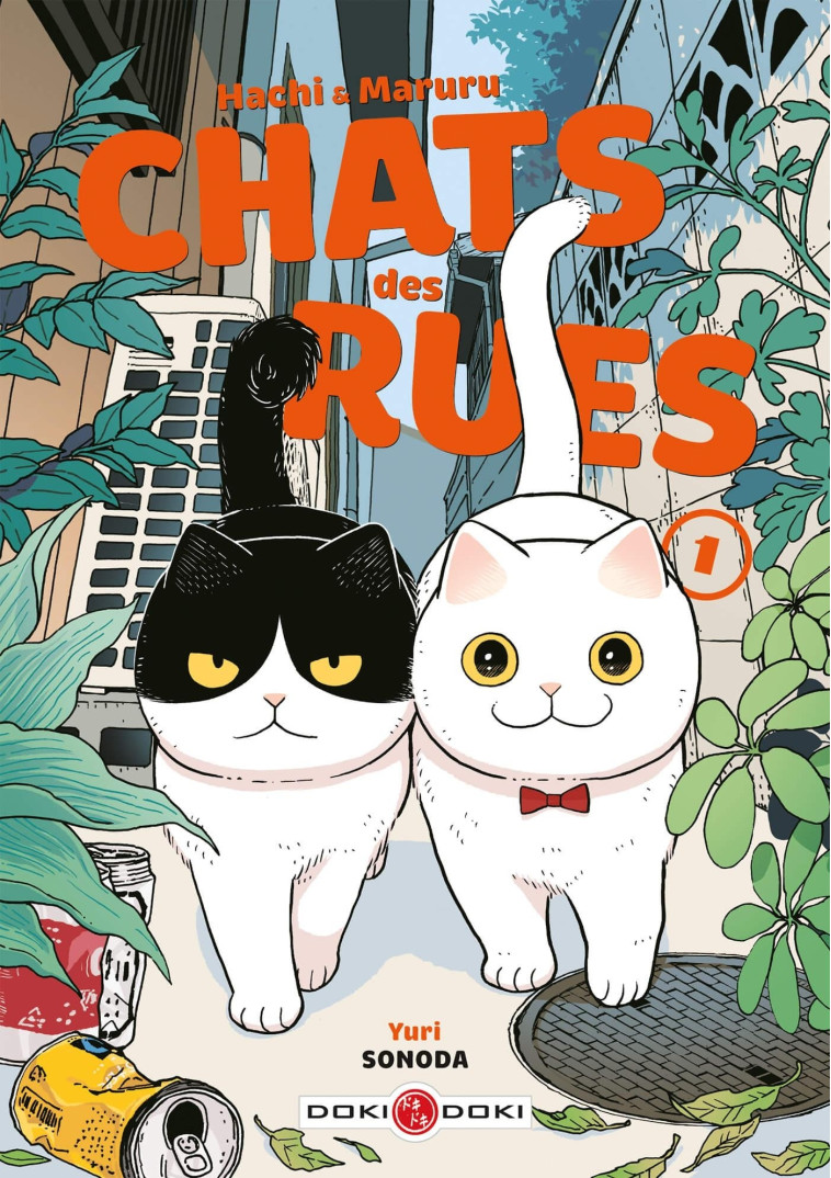 HACHI & MARURU - CHATS DES RUES - T01 - SONODA YURI - BAMBOO