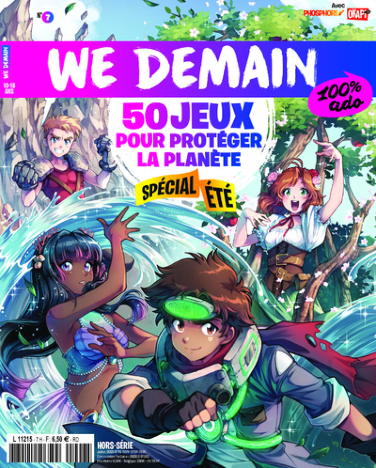 WE DEMAIN 100% ADO - N  7 SPECIAL ETE - SIEGEL J-D. - WE DEMAIN