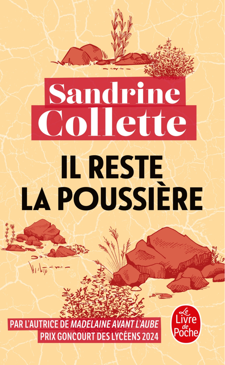 Il reste la poussière - Sandrine Collette - LGF