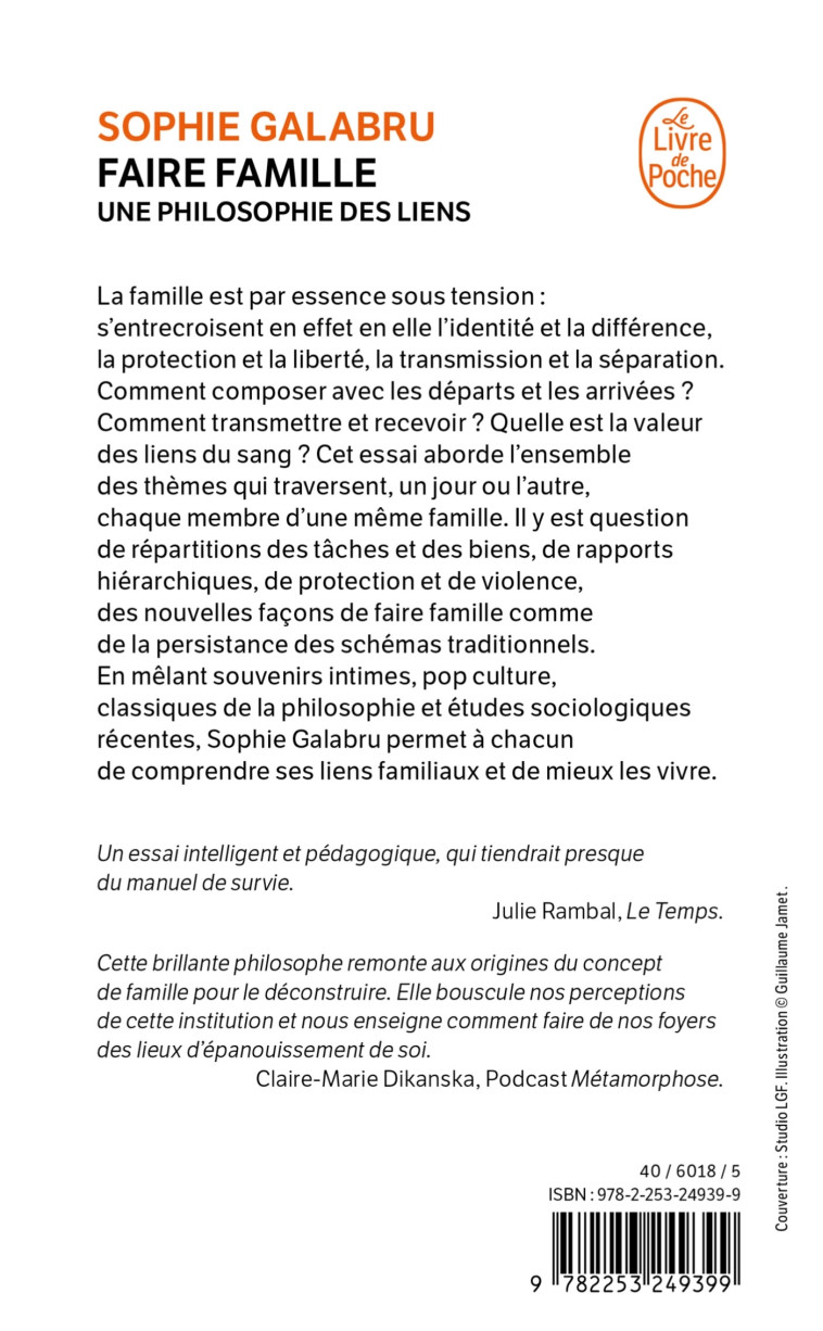 Faire famille - Sophie Galabru - LGF