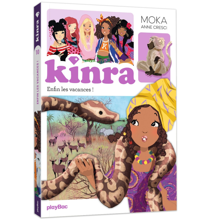 Le trésor des Kinra - Enfin les vacances ! - Tome 10 nouvelle édition -  Moka - PLAY BAC