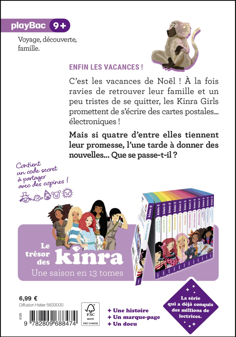 Le trésor des Kinra - Enfin les vacances ! - Tome 10 nouvelle édition -  Moka - PLAY BAC