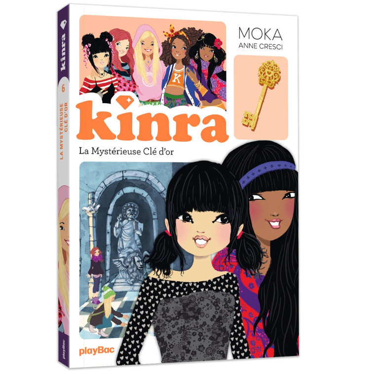 Le trésor des Kinra - La mystérieuse clé d'or - Tome 6 nouvelle édition -  Moka - PLAY BAC