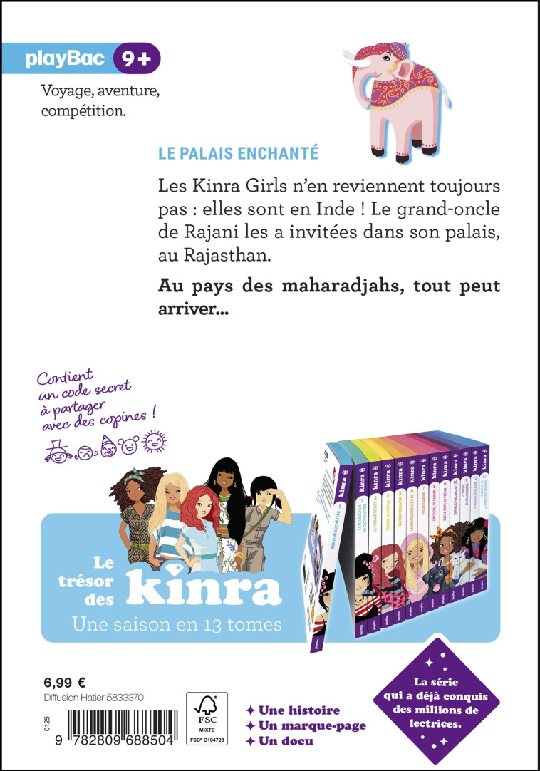 Le trésor des Kinra - Le palais enchanté - Tome 13 nouvelle édition -  Moka - PLAY BAC