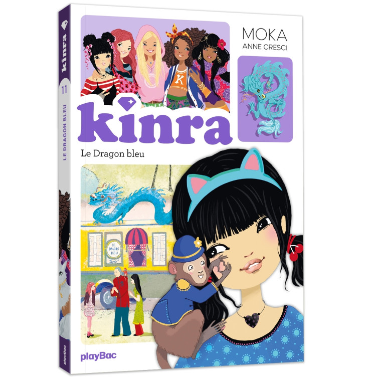 Le trésor des Kinra - Le Dragon bleu - Tome 11 nouvelle édition -  Moka - PLAY BAC