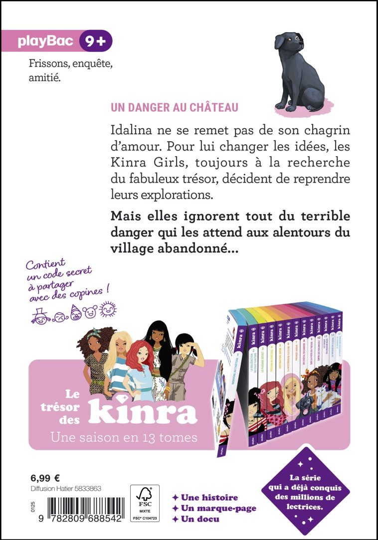 Le trésor des Kinra - Un danger au château - Tome 8 nouvelle édition -  Moka - PLAY BAC