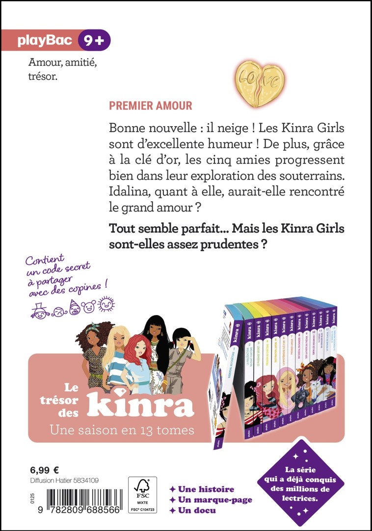 Le trésor des Kinra - Premier amour - Tome 7 nouvelle édition -  Moka - PLAY BAC