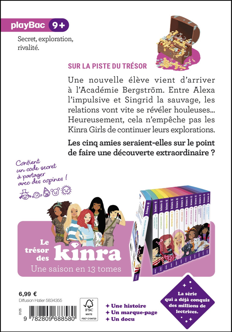 Le trésor des Kinra - Sur la piste du trésor - Tome 9 nouvelle édition -  Moka - PLAY BAC