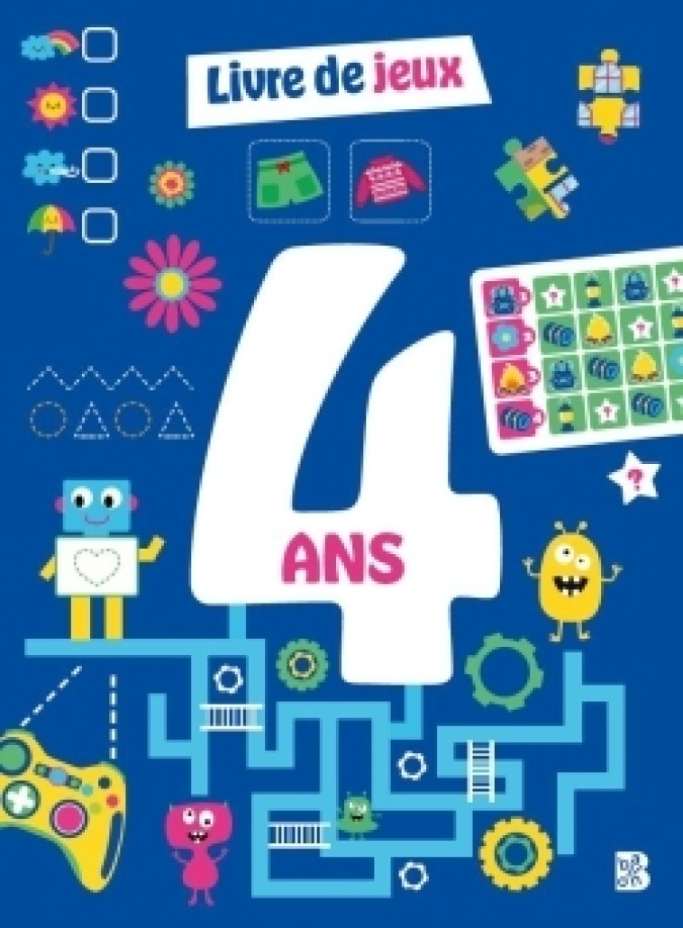 Le livre de jeux : 4 ans - XXX - BALLON