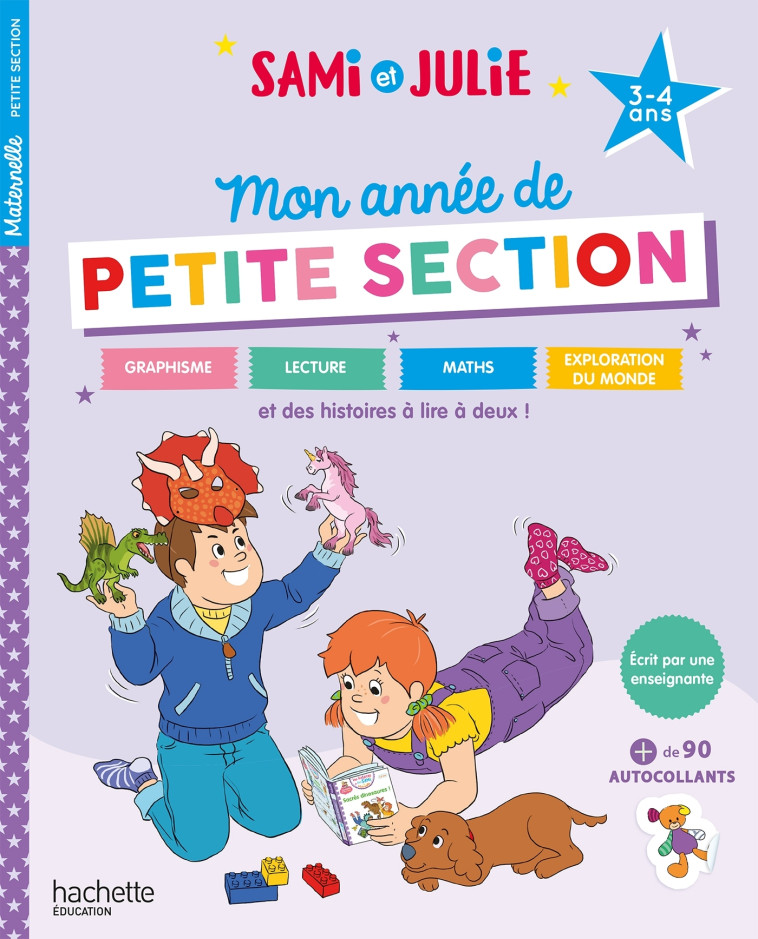 Sami et Julie - Mon année de Petite Section (3-4 ans) - Caroline Marcel - HACHETTE EDUC