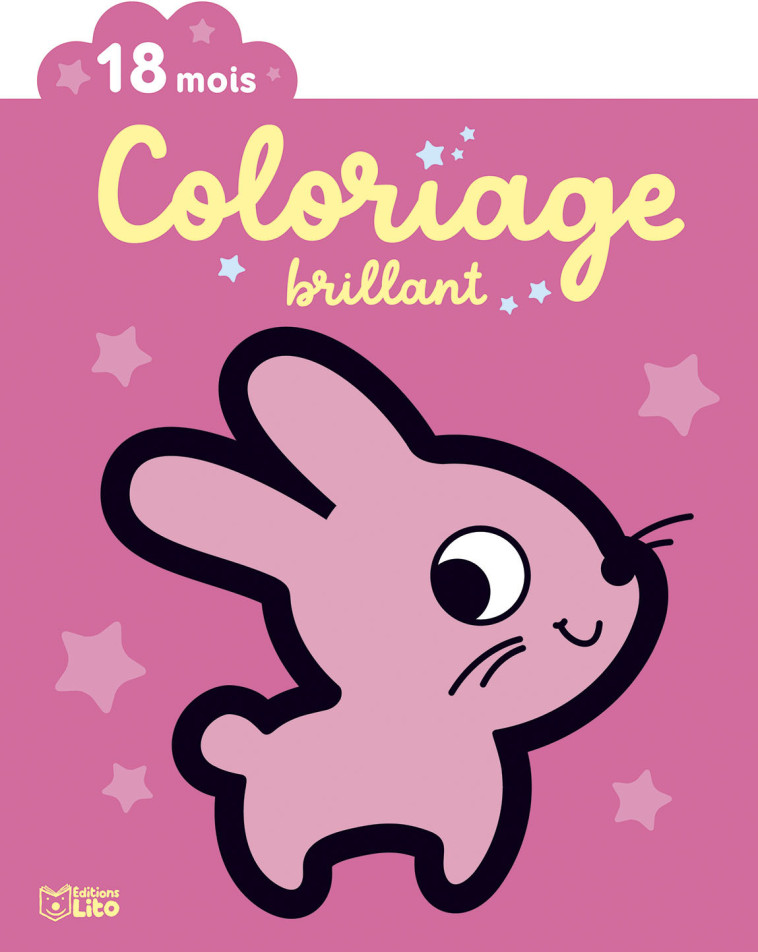 COLORIAGE BRILLANT LE LAPIN - XXX - LITO