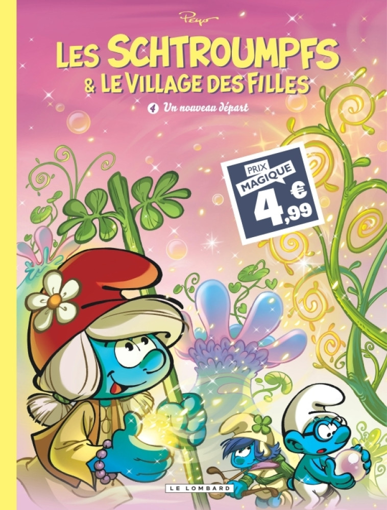 Les Schtroumpfs et le village des filles - Tome 4 - Un nouveau départ -  Parthoens - LOMBARD