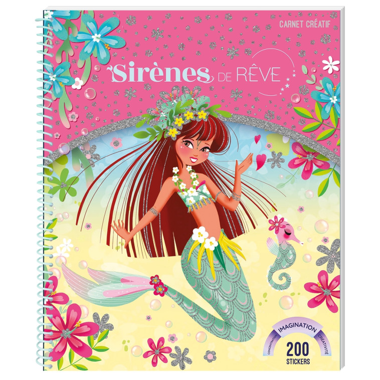 Sirènes de rêve - Carnet créatif - Magali Fournier - PLAY BAC