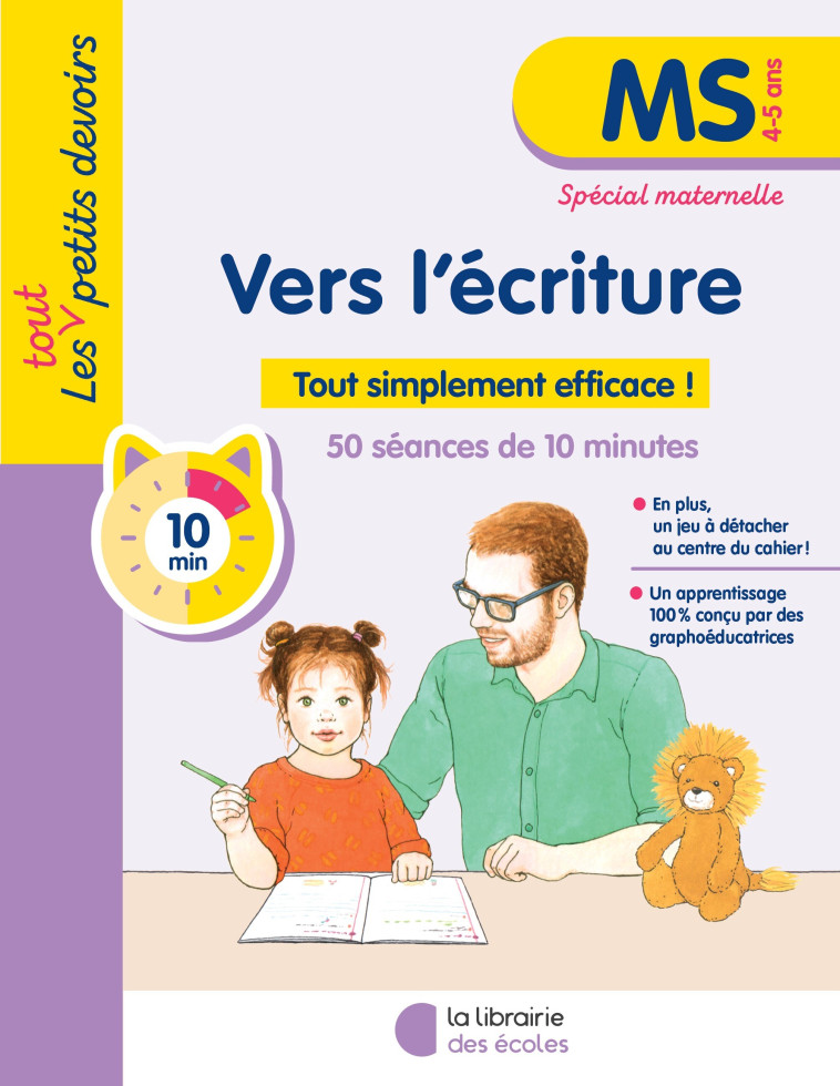 Les Petits Devoirs - Vers l’écriture MS - Julie Rinaldi - LIB DES ECOLES