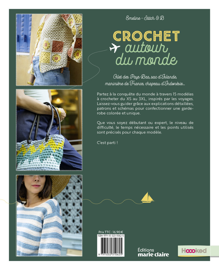 Crochet autour du monde - Hoooked - Emeline Miche - MARIE-CLAIRE