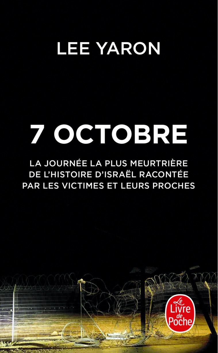 7 octobre - Lee YARON - LGF