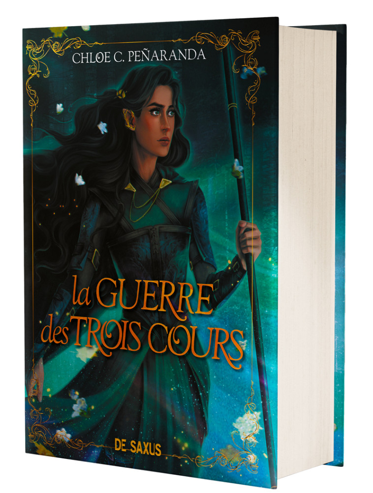 Les Héritiers d'Ungardia (relié collector) - Tome 04 La Guerre des trois cours - Chloe C. Peñaranda - DE SAXUS