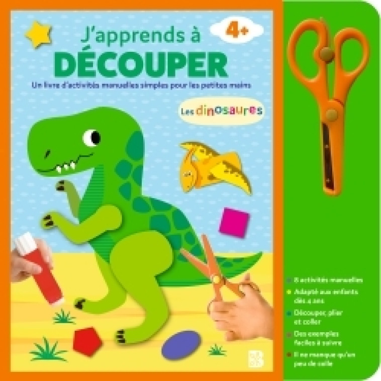 J'apprends à découper Les dinosaures - XXX - BALLON