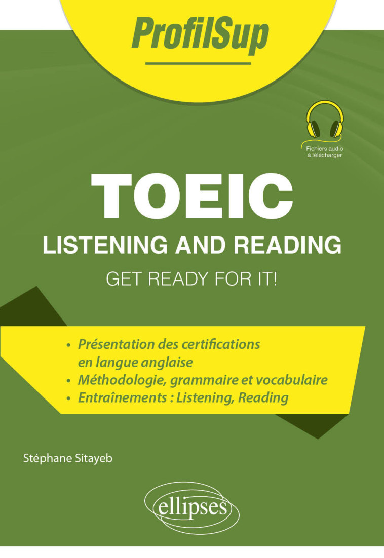 TOEIC - Stéphane SITAYEB - ELLIPSES