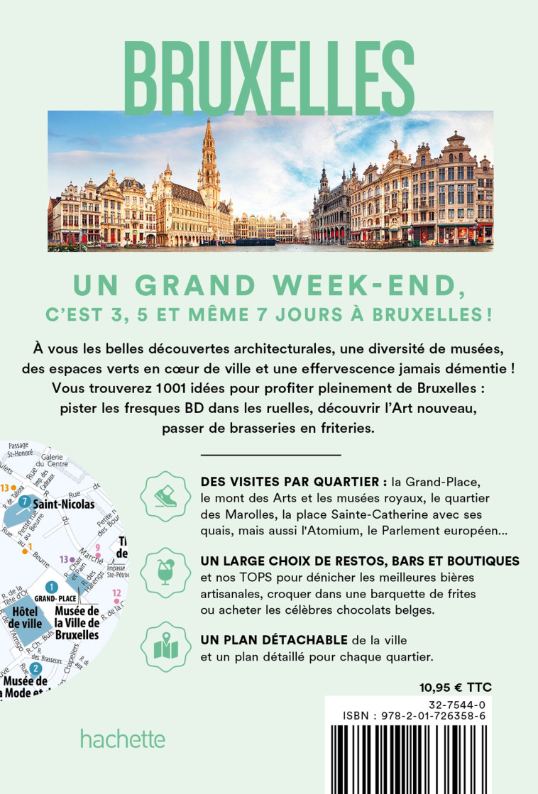 Bruxelles. Guide Un Grand Week-end -   - HACHETTE TOURI