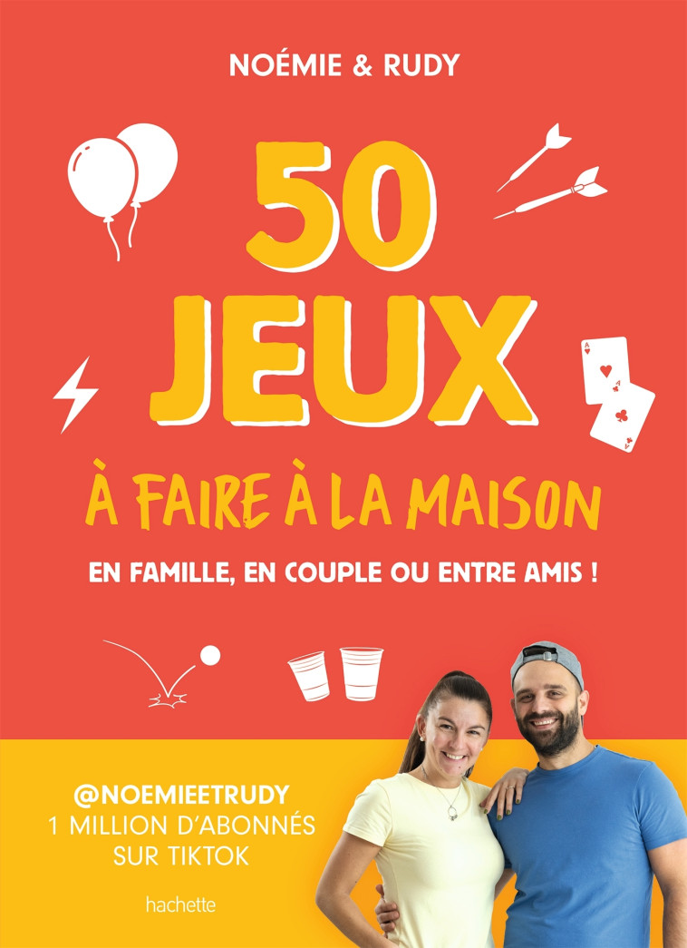 50 jeux à faire à la maison - Rudy Hagnere - HACHETTE PRAT