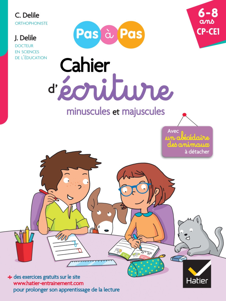 Mon cahier d'écriture minuscules et majuscules - Refonte 2025 - Clémentine Delile - HATIER