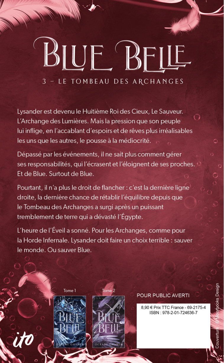 Blue belle - Tome 3 - Océane Ghanem - HACHETTE HLAB