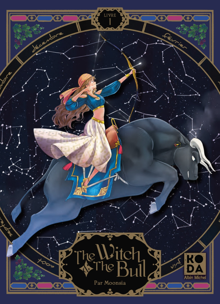 The Witch and the Bull - tome 1 -  Moonsia - ALBIN MICHEL