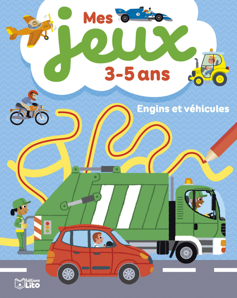 JEUX 3-5 ANS ENGINS VEHICULES - XXX - LITO