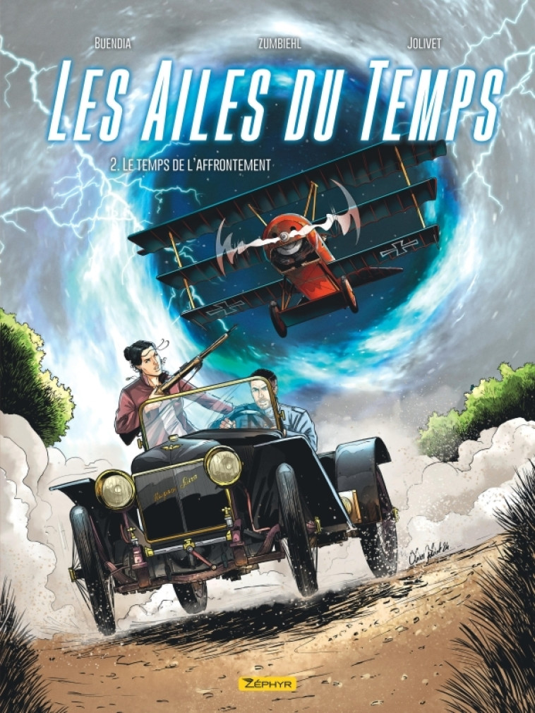 Les Ailes du temps - Tome 2 - Le temps de l affrontement -  Buendia Patrice - ZEPHYR